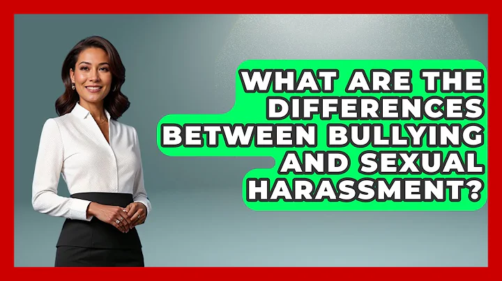 What Are The Differences Between Bullying And Sexual Harassment? - Gender Equality Network
