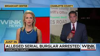 Charlotte County serial burglar arrested
