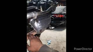 Infiniti m35x engine reinstall preparation 2006 Infiniti M35 Engine Replacement