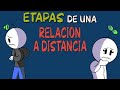 Las 7 etapas de una RELACIÓN a DISTANCIA