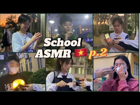 (P.2) ASMR at School Vietnam | Sodá ASMR