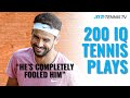 200 IQ Tennis Plays In 2021 🧠