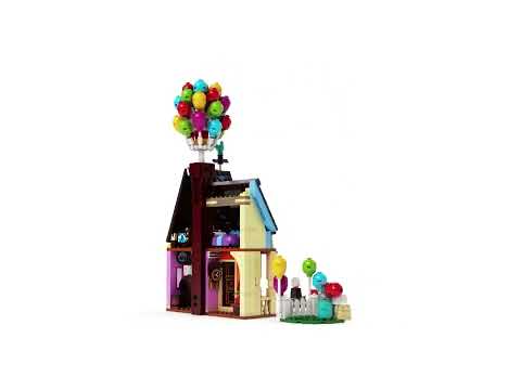 Miniatura del video del prodotto LEGO - DISNEY Pixar Casa di &ldquo;Up&rdquo; 43217