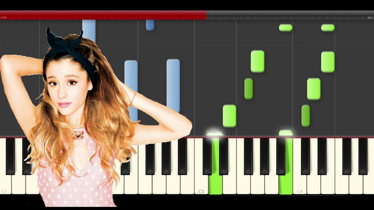 Ariana Grande Focus Piano Midi karaoke Sheet partitura for Cover how to play Explosions