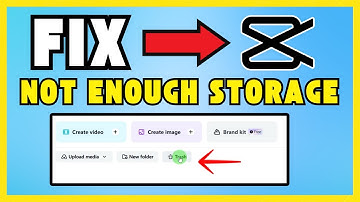 How To Fix Not  Enough Storage In Capcut Upscaler [100% WORKING]