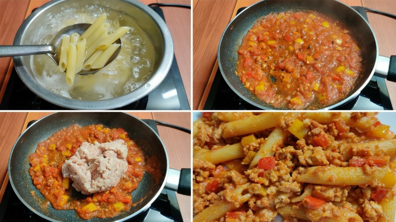 Easy High Protein Chicken & Pasta Recipe for Gym Diet • WITH MACROS