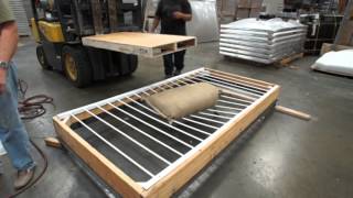 Gladiator Security Grill Passes 200 lbs  Impact Test
