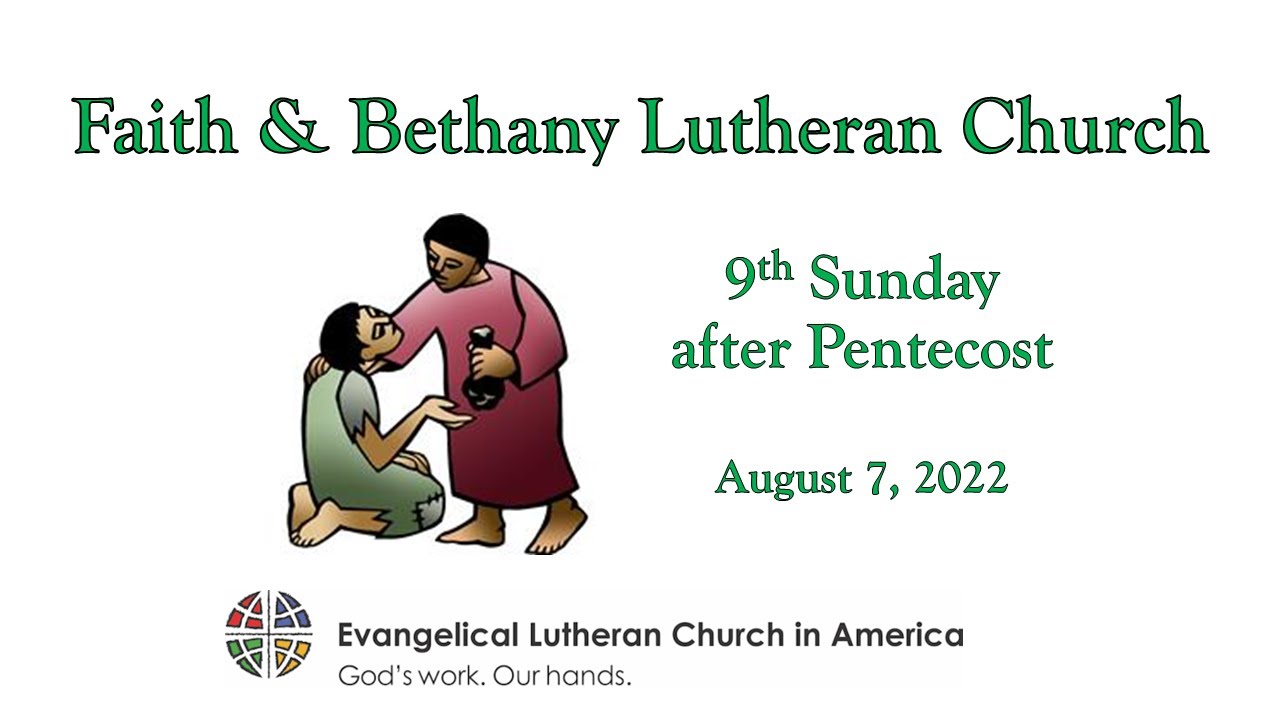 Faith Lutheran Church Staples, Minnesota Worship Livestream, Sunday