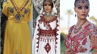 اجمل جبة قبائلية للعرائس ?مميزة وأنيقة/تصديرة العروس الجزائرية ??