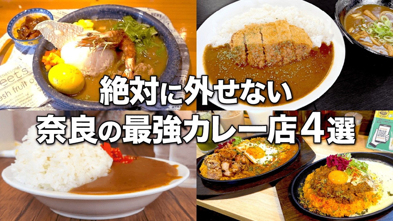 【最強カレー4選】奈良の名店、食べた瞬間レベチだった！