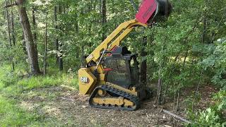 Forestry Mulching with a Cat 299d3xe