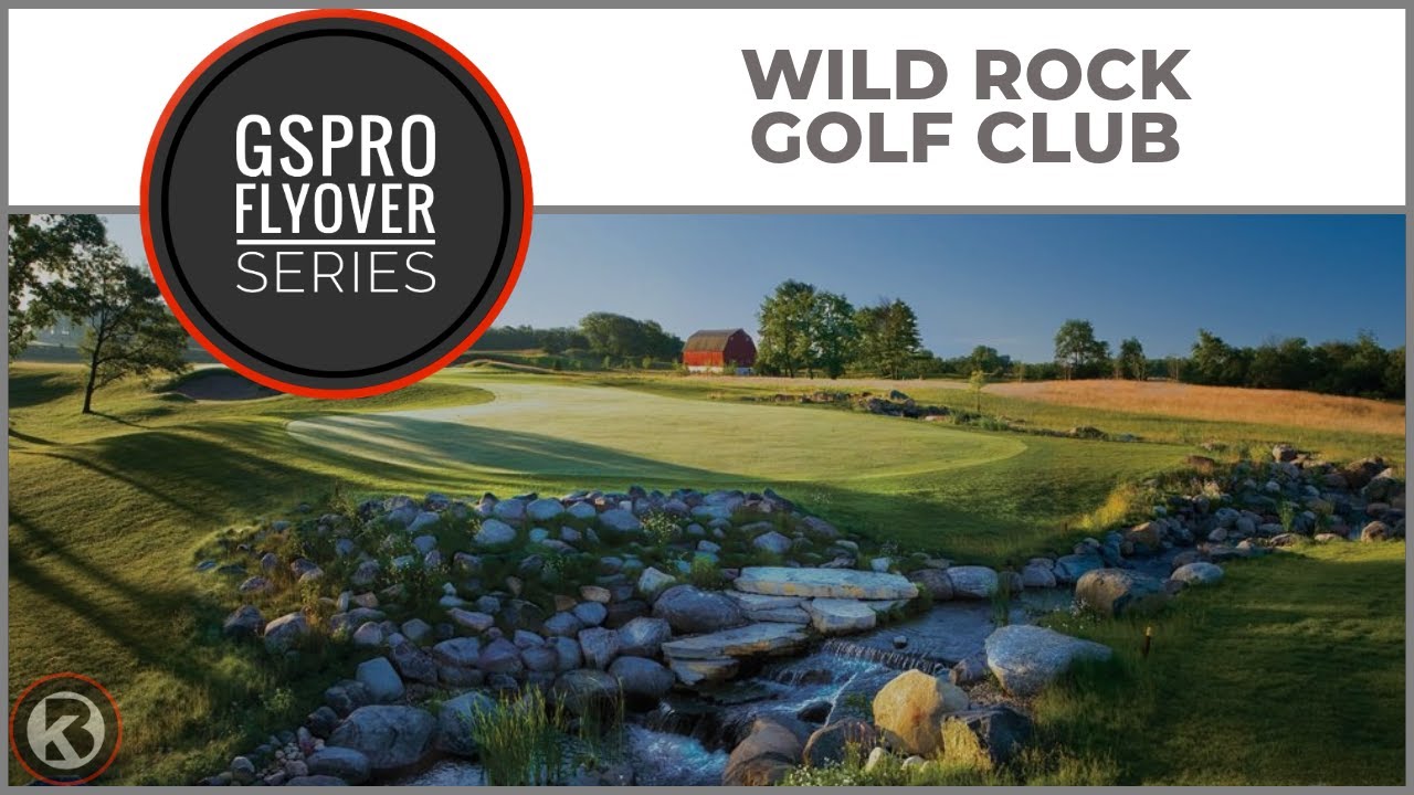 GSPro Course Flyover - Wild Rock Golf Club - Designed by Golfergod1986