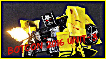 Botcon 2016 || Combiner Wars: Dawn Of The Predacus - Unit-3 AKA Under-3