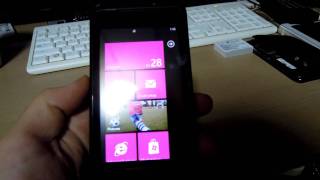 T-01A(TSUNAGI) WindowsPhone7 ROM起動 T-01A(TSUNAGI) WindowsPhone7 ROM起動