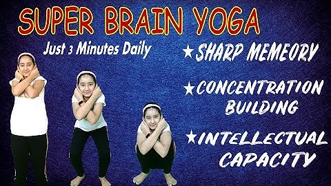 Super Brain Yoga for kids | Yoga for Kids | Super Brain Yoga | Brain Yoga | Brain Yoga for kids