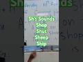 S+ H sound#education #learnenglish sh sound