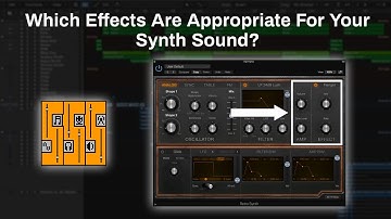 Retro Synth Tutorial (Logic Pro X) | Amp And Effects (Chorus And Flanger Mix/Rate)