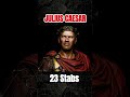 Julius Caesar - 23 Stabs And The Final Words #history #historicalfigures #worldhistory