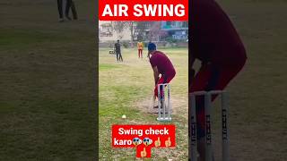 Air Swing Bowling In Tennis ball || #cricket #bowling #shorts screenshot 2