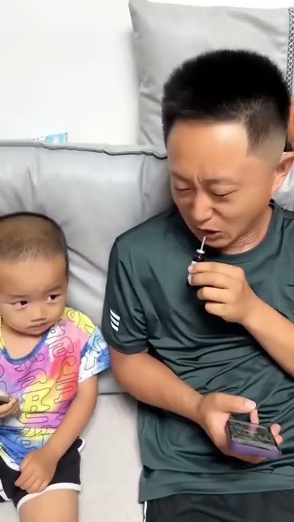 儿子不喝药，妈妈有办法 #Cute baby#Cute#呆萌小米宝#聪明宝宝#萌娃