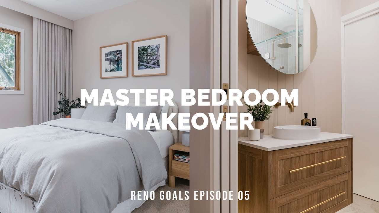 Epic Bedroom Makeover! Designing a Bathroom & Bedroom. Luxury Modern Coastal Interior Design &am