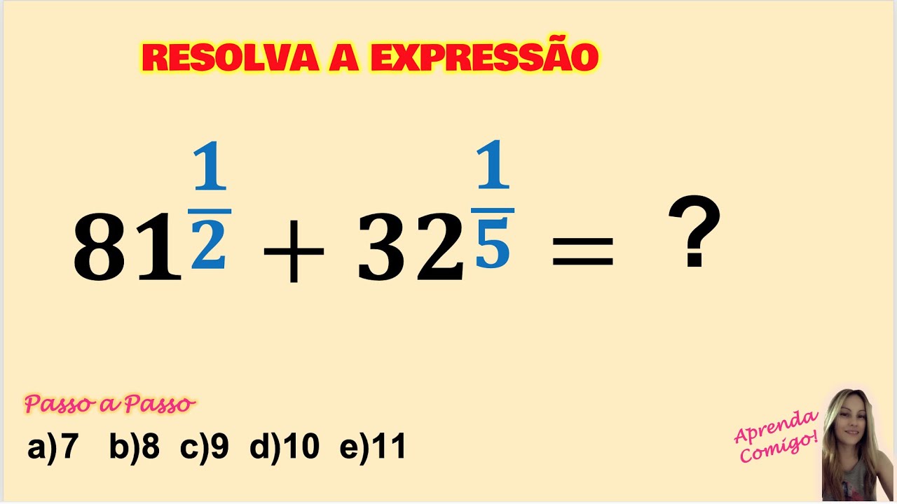 Calcule O Valor Da Expressão Numerica - FDPLEARN
