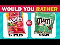 Would You Rather? Snacks &amp; Junk Food Edition | Food Quiz
