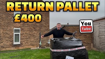 UNBOXING A £400 AMAZON CATALOGUE RETURN PALLET