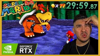 Speedrunning Super Mario 64: Ray Tracing Edition!