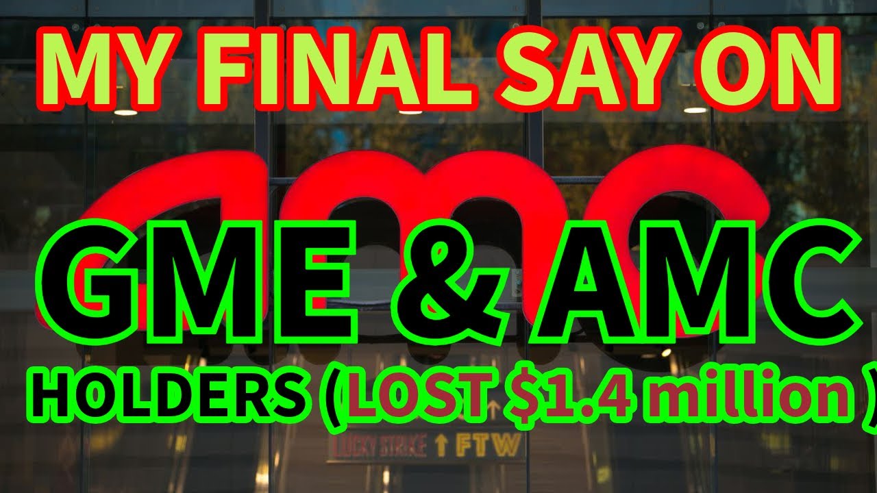 GME Insiders Don't Want You to Know LOOSING IT ALL 1.4 MILLION YouTube