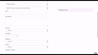 StratEx 29 Create Project Action feature Profile