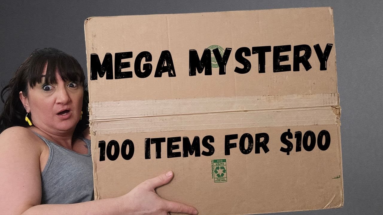 Mega Mystery Box | 100 Items For $100 | Super Score! - YouTube