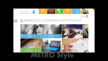 One Touch - Metro WordPress Theme