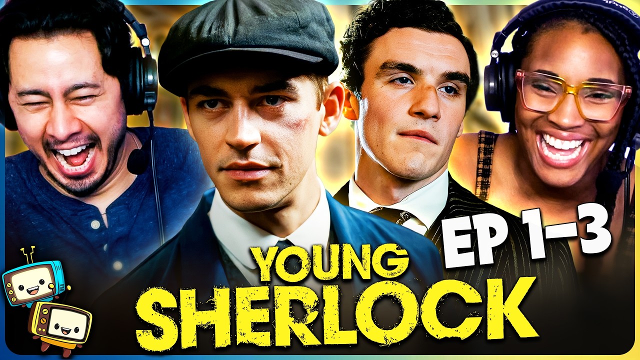 YOUNG SHERLOCK 1x1, 1x2, & 1x3 Reaction! | First Time Watch! | Hero Fiennes Tiffin | Dónal Finn