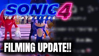 New Sonic Movie 4 Filming Location Update 