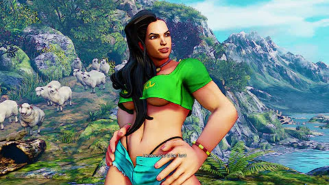 Street Fighter V Laura story mode playthrough PS4