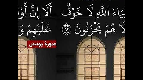آية مؤثرة من سورة يونس للقارئ علي هوبي