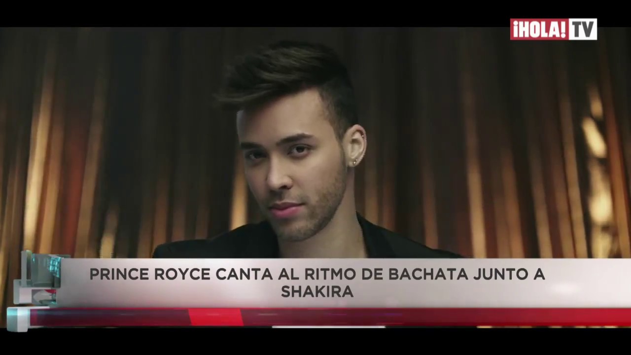El Cantante Prince Royce Conto Como Fue Grabar La Cancion Deja Vu Con Shakira La Hora Hola Youtube