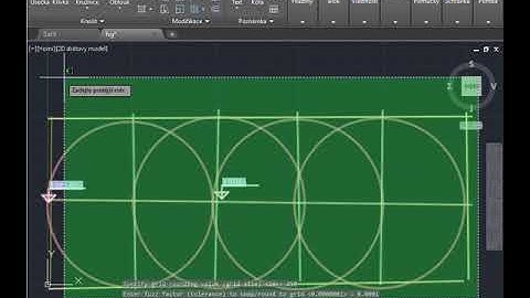 FixOffGrid - round/snap AutoCAD drawing to virtual grid