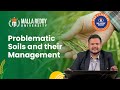 Problematic Soils and Their Management | Soil Health & Sustainable Solutions | MRU E-Learning