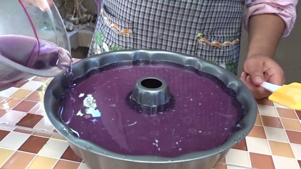 GELATINA FLOTANTE Y PASTEL DE VAINILLA FACIL Y RAPIDO