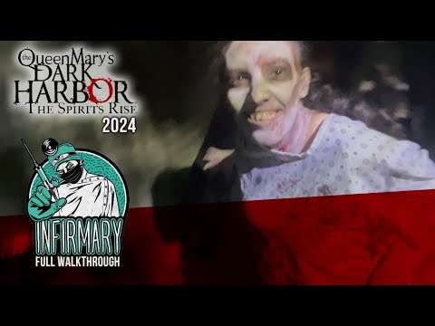 INFIRMARY maze at The Queen Mary&#039;s Dark Harbor 2024 - FULL WALKTHROUGH