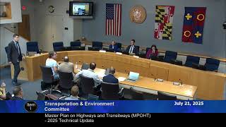 July 21, 2025 - TE Committee Worksession