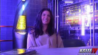 Marie Avgeropoulos (Octavia) | The 100 Season 6 on Set