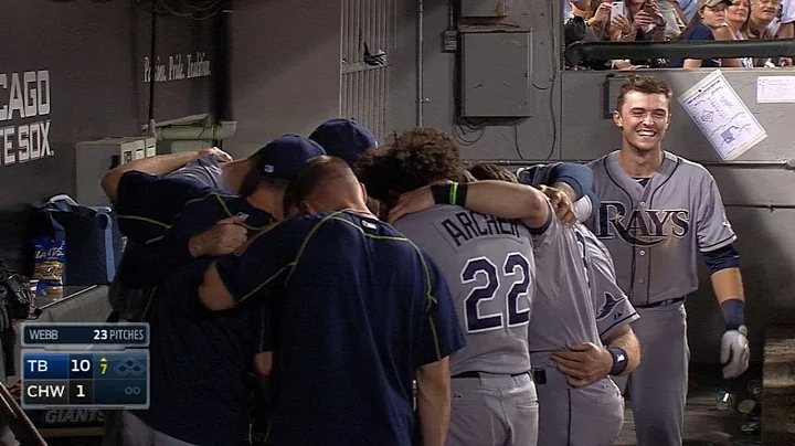 Shaffer's first MLB hit is a solo homer
