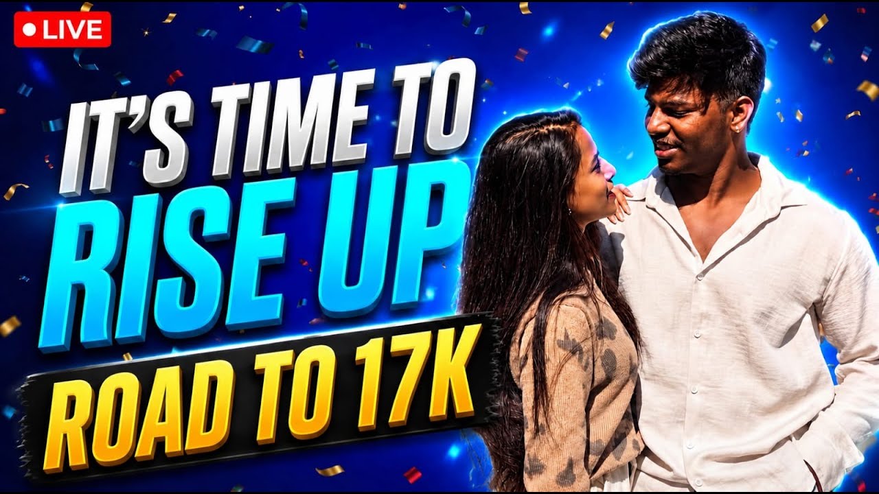 FREE FIRE KANNADA LIVE STREAM || COUPLES GAMING LIVE || ROAD TO 18K  FAMILY || @couplesgaming04