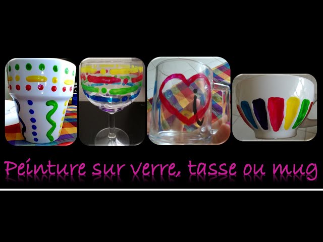 Comment peindre le verre ? - Creavea