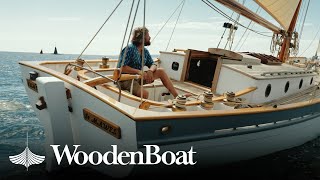 CONSTANCE: A Traditional Carvel Hull Build Planked in Scottish Larch | WoodenBoat Legends