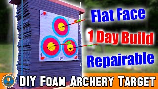 Make a Simple Foam Mat Archery Target | One Day Build