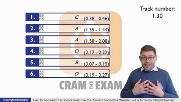 Ready For Advanced 2015 Unit 7 p97 Multiple Choice Listening